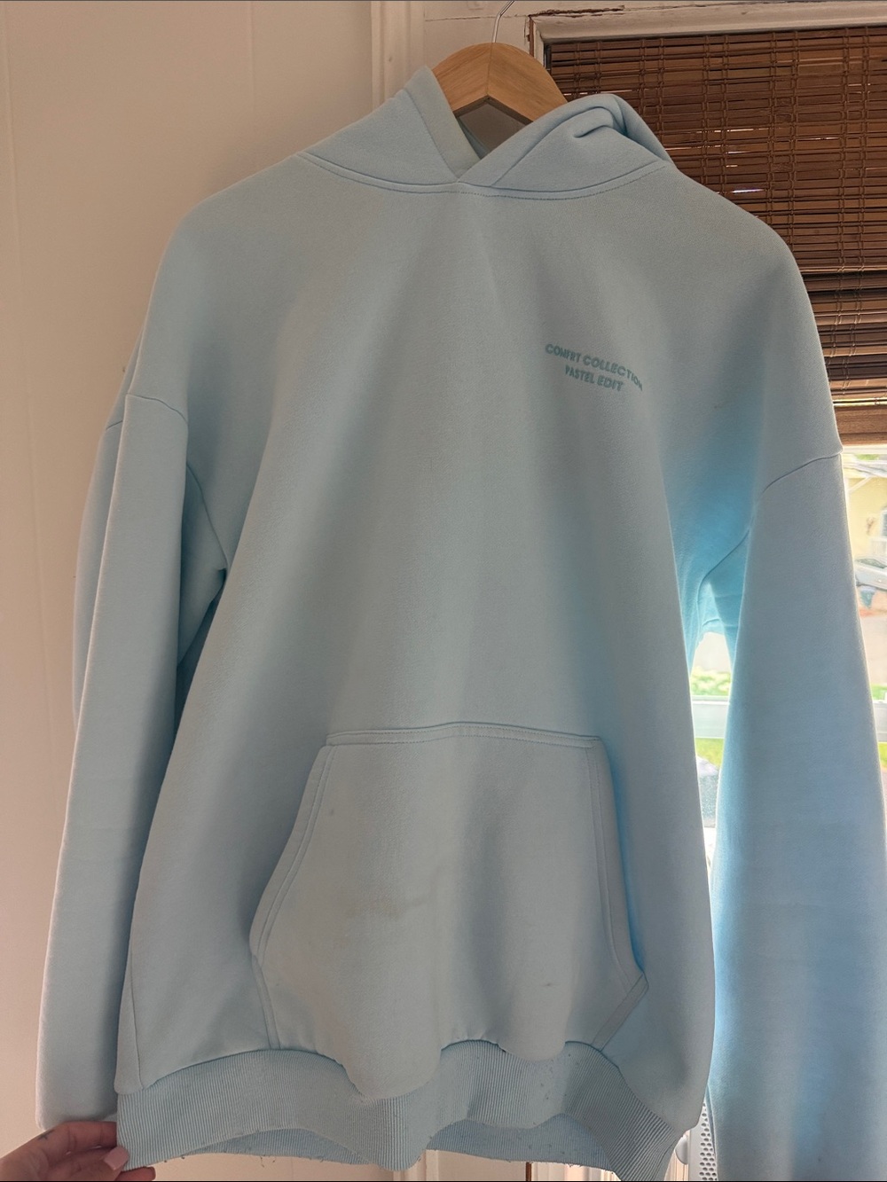 Pastel Blue Comfrt Sweatshirt - Men